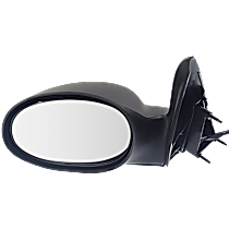 Driver Side Mirror, Power, Non-Folding, Non-Heated, Textured Black, Without Signal Light, Without memory, Without Puddle Light, Without Auto-Dimming, Without Blind Spot Feature