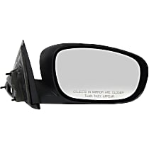 Passenger Side Mirror, Power, Non-Folding, Non-Heated, Textured Black, Without Signal Light, Without memory, Without Puddle Light, Without Auto-Dimming, Without Blind Spot Feature