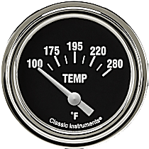 HR226SLF-04 Water Temperature Gauge - Universal, Sold Individually