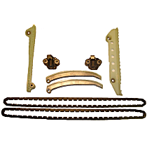 Timing Chain Kit, Includes All Component PN[C387(2)/9-5340/9-5341/9-5428/9-5429/9-5432/9-5433], Without Sprockets/Cam Crank, 4.6L - 