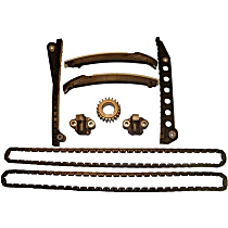 Timing Chain Kit, 24 Valves, Kit Does Not Contain Variable Valve Timing (VVT) Sprocket, 8 Cyl 5.4L - Front