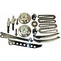 Timing Chain Kit, SOHC, With VVT Sprockets and VVT Solenoids., 8 Cyl 5.4L