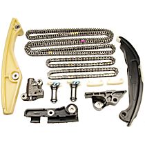 Timing Chain Kit, DOHC, Sprockets Not Included; With Heavy Duty Ratchet Mechanism, 6 Cyl 3.5L