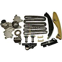 Timing Chain Kit, 6 Cyl 3.5L, OE Replacement Series - Front
