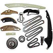 Timing Chain Kit, DOHC, From 12/13/2011; Sprockets Included, 4 Cyl 2.0L