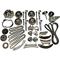 Timing Chain Kit, DOHC, With Accessory Drive Belt Kit, 6 Cyl 3.6L
