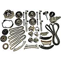 Timing Chain Kit, DOHC, With Accessory Drive Belt Kit, 6 Cyl 3.6L - 