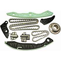 Timing Chain Kit, MFI, DOHC, With Crankshaft Chain Sprocket; Without Camshaft Gear, 4 Cyl 2.4L
