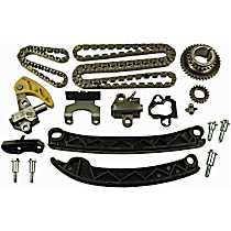 Timing Chain Kit, DOHC, Without Camshaft Gear; Timing Chain Kit With Balance Shaft Components., 4 Cyl 2.0L - 
