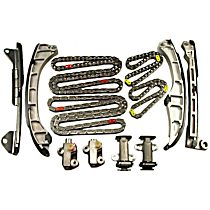 Timing Chain Kit, DOHC, Sprockets Not Included, 8 Cyl 5.7L