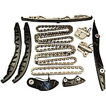 Timing Chain Kit, DOHC, Sprockets Not Included; With Oil Pump Components, 6 Cyl 2.7L - 