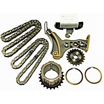 Timing Chain Kit, OHV, Without Camshaft Gear, 6 Cyl 4.3L