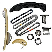 Timing Chain Kit, DOHC, Without Camshaft Gear, 4 Cyl 1.8L
