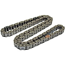 Timing Chain - Steel, Direct Fit, Sold individually