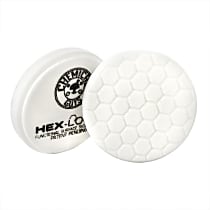 BUFX_104HEX4 Hex-Logic Light-Medium Polishing Pad White (4 Inch), Sold individually