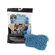MIC495 Ultimate Two Sided Chenille Microfiber Wash Sponge, Blue, Sold individually