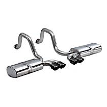 14111BLK Sport Series - 1997-2004 Chevrolet Corvette Axle-Back Exhaust System - Made of Stainless Steel