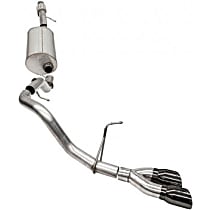 21125BLK Sport Series - 2021-2022 Chevrolet Tahoe Cat-Back Exhaust System - Made of 304 Stainless Steel