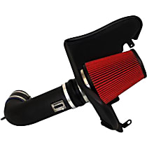 615862-D APEX DryTech Cold Air Intake, Synthetic Dry Filter, Powdercoated Wrinkle Black Aluminum