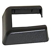 55397090AB Hinge Cover - Black, Plastic, Direct Fit