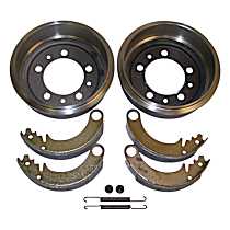 808770KE Front or Rear Brake Drum, 9 in. diameter