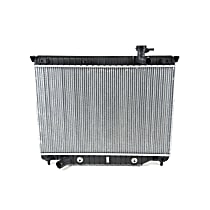 Radiator, OE Style Design, with GBE, YEA Engine, 6 Cyl 4.2L - 