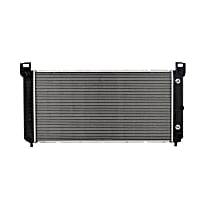 Radiator, OE Style Design, without Engine Oil Cooler, with Plate Type Transmission Oil Cooler, with Heavy Duty 1 1/4 in. Core Thickness, 8 Cyl 6.2L - 