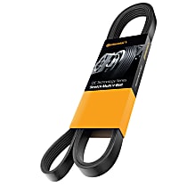 Serpentine Belt, 4 Cyl 2.5L, Water Pump; Stretch Belt - 