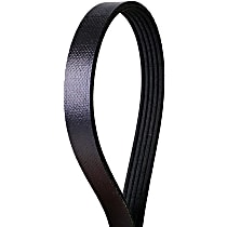 Serpentine Belt, 4 Cyl 1.9L, SOHC, Air Conditioning and Power Steering - 