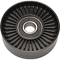 Accessory Belt Idler Pulley, 6 Cyl 2.7L, Accessory Drive; Smooth Pulley - 
