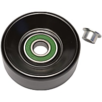 Accessory Belt Idler Pulley, 4 Cyl 2.0L, Accessory Drive; Smooth Pulley - 