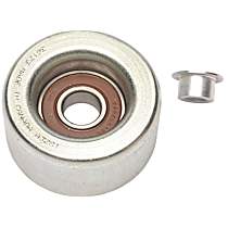 Accessory Belt Idler Pulley, 6 Cyl 4.0L, Smooth Pulley - Upper