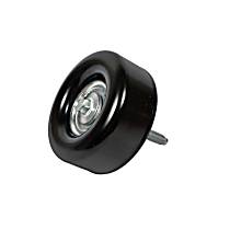Accessory Belt Idler Pulley, 4 Cyl 2.3L, ELECTRIC/GAS, Accessory Drive; Accessory Drive Idler Pulley; With AC; Smooth Pulley, Includes Hardware - 