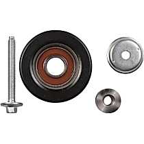 Accessory Belt Idler Pulley, 4 Cyl 2.5L, Accessory Drive; Smooth Pulley - 