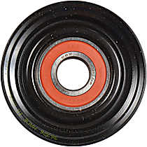 Accessory Belt Idler Pulley, 6 Cyl 3.0L, Accessory Drive; Grooved Pulley - 
