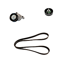 Serpentine Belt, 8 Cyl 6.2L, Accessory Drive - 