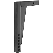 17125 Hitch Ball Mount - Powdercoated Black, Steel, Universal, Sold Individually