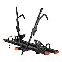 18088 Bike Rack - Carbide Black Powder Coat, Aluminum, Hitch mount, Universal, Sold individually