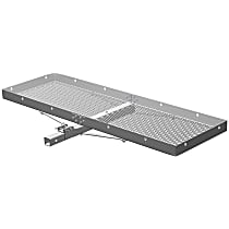 18100 Cargo Carrier - Powdercoated Black, Aluminum, Cargo, Hitch, Universal, Sold individually