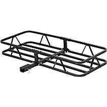 18145 Cargo Carrier - Powdercoated Black, Steel, Basket, Hitch, Universal, Sold individually