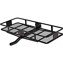 18152 Cargo Carrier - Powdercoated Black, Steel, Basket, Hitch, Universal, Sold individually