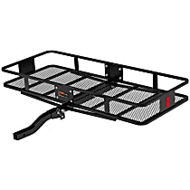 18153 Cargo Carrier - Powdercoated Black, Steel, Basket type, Sold individually