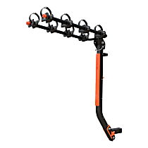 18411 Bike Rack - Powdercoated Black, Carbon Steel, Hitch mount, Sold individually
