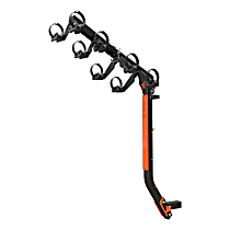 18412 Bike Rack - Powdercoated Black, Carbon Steel, Hitch mount, Sold individually