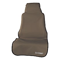 18502 Universal Seat Cover, 23 in. Width x 58 in. Height, Brown, Rubber, Bucket Seat, Seat Defender Series, Removable and Waterproof