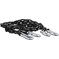 19749 Tow Chain - Black vinyl, Universal