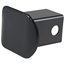 22181 Hitch Cover - Black, Plastic, Sold Individually