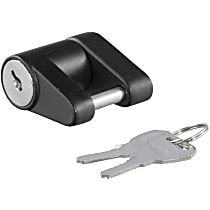 23521 Hitch Lock - Powdercoated Black, Stainless Steel