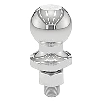 40161 Hitch Ball - Chrome-Plated, Forged Steel, Universal
