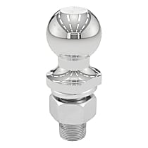 40162 Hitch Ball - Chrome-Plated, Forged Steel, Universal